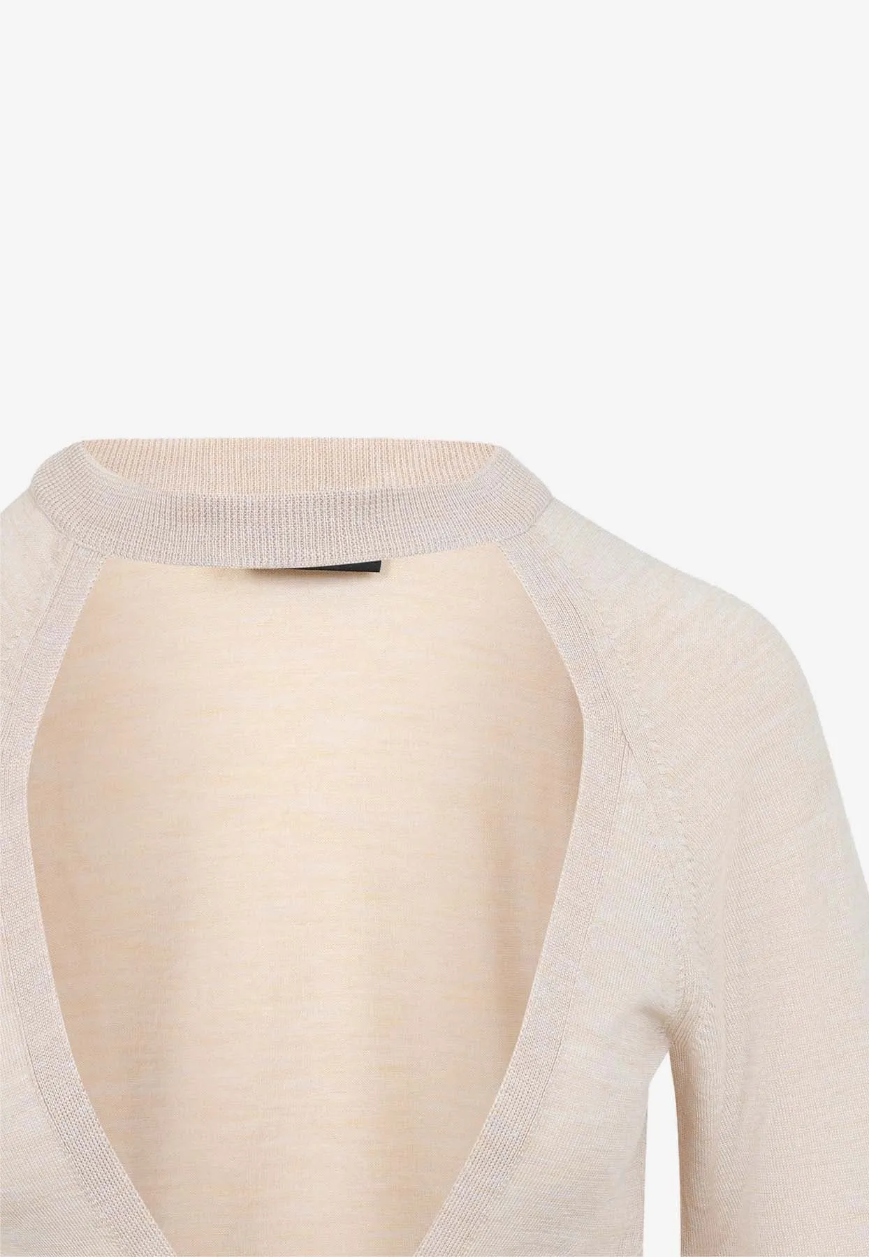 Cut-Out Window Sweater