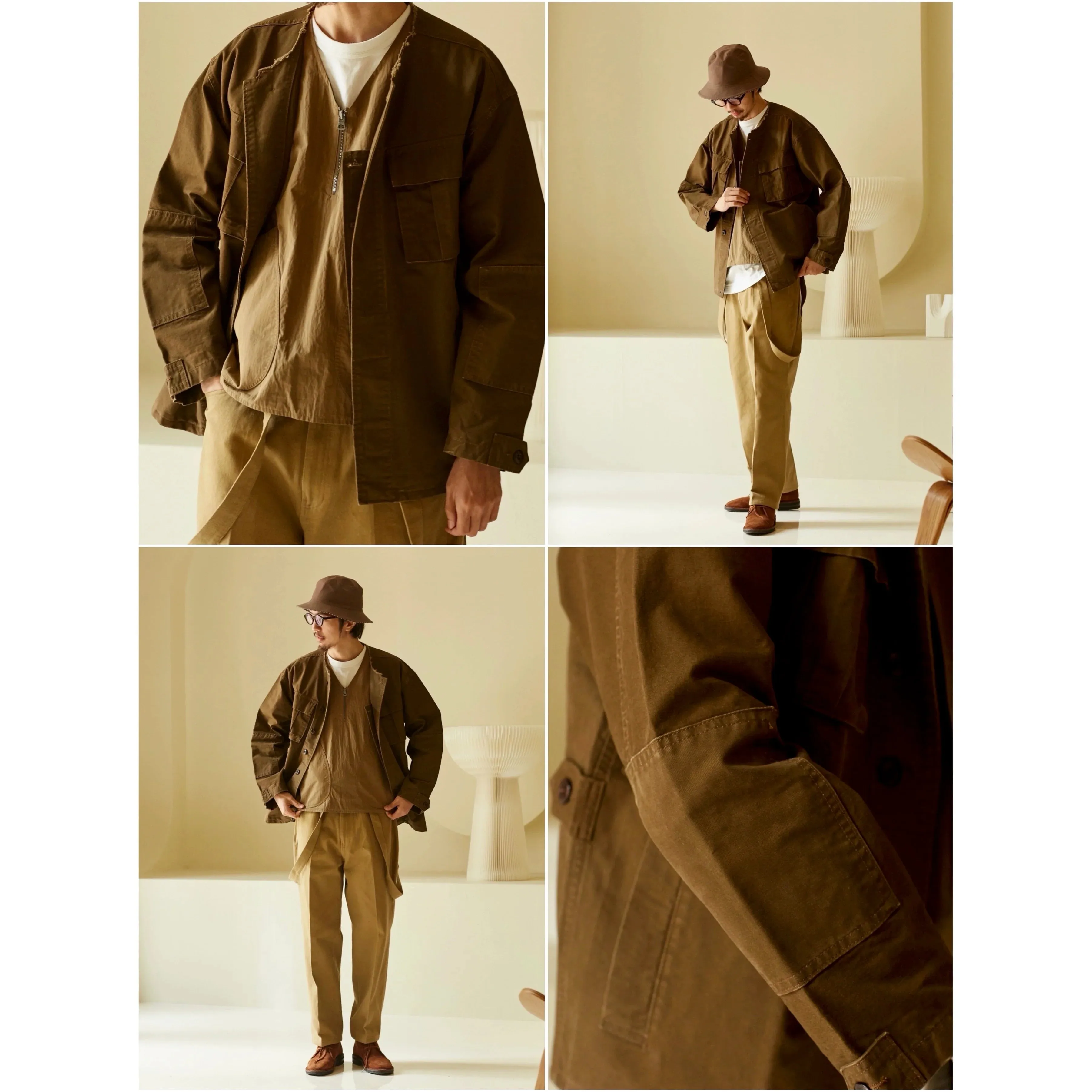 Damaged Collar Jacket