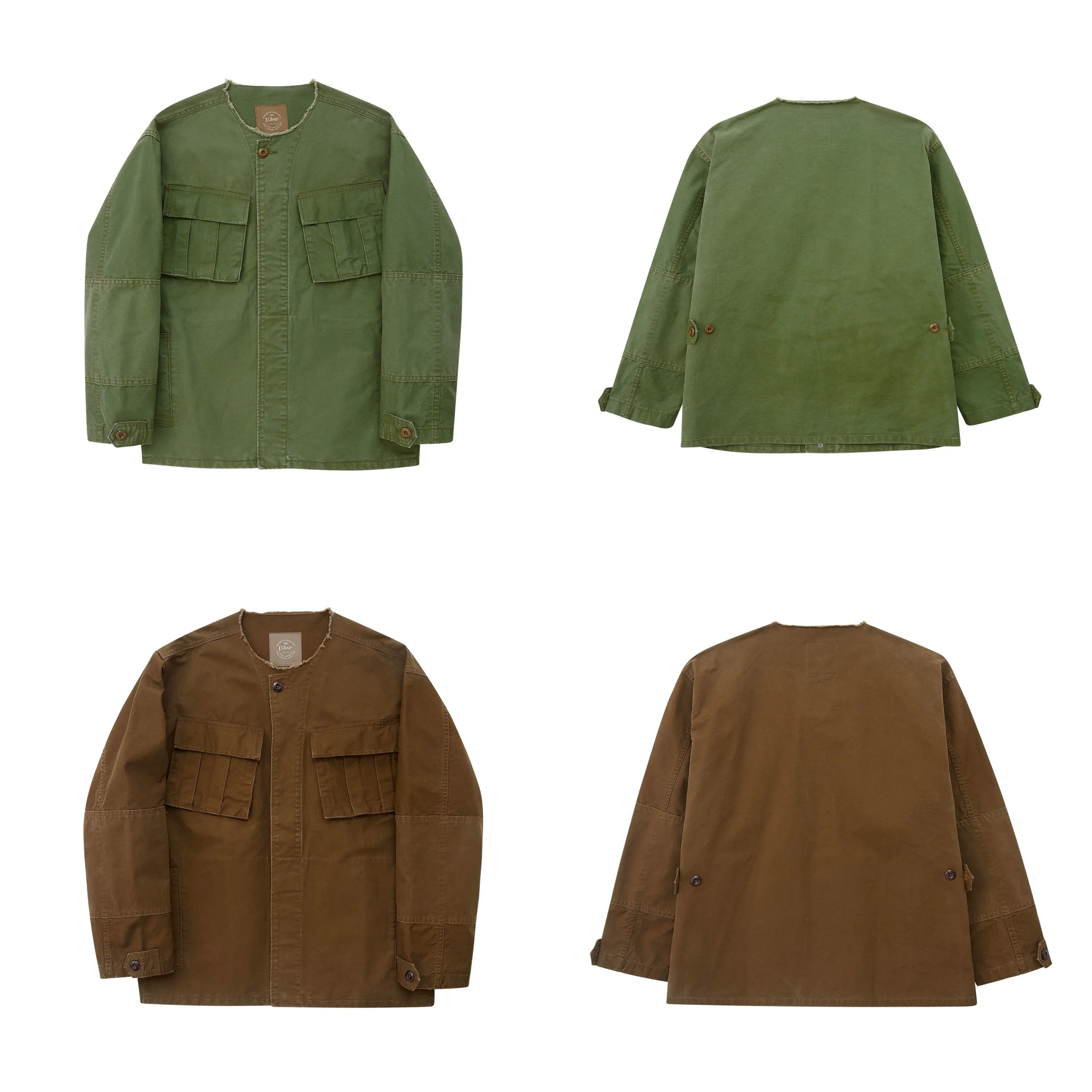 Damaged Collar Jacket