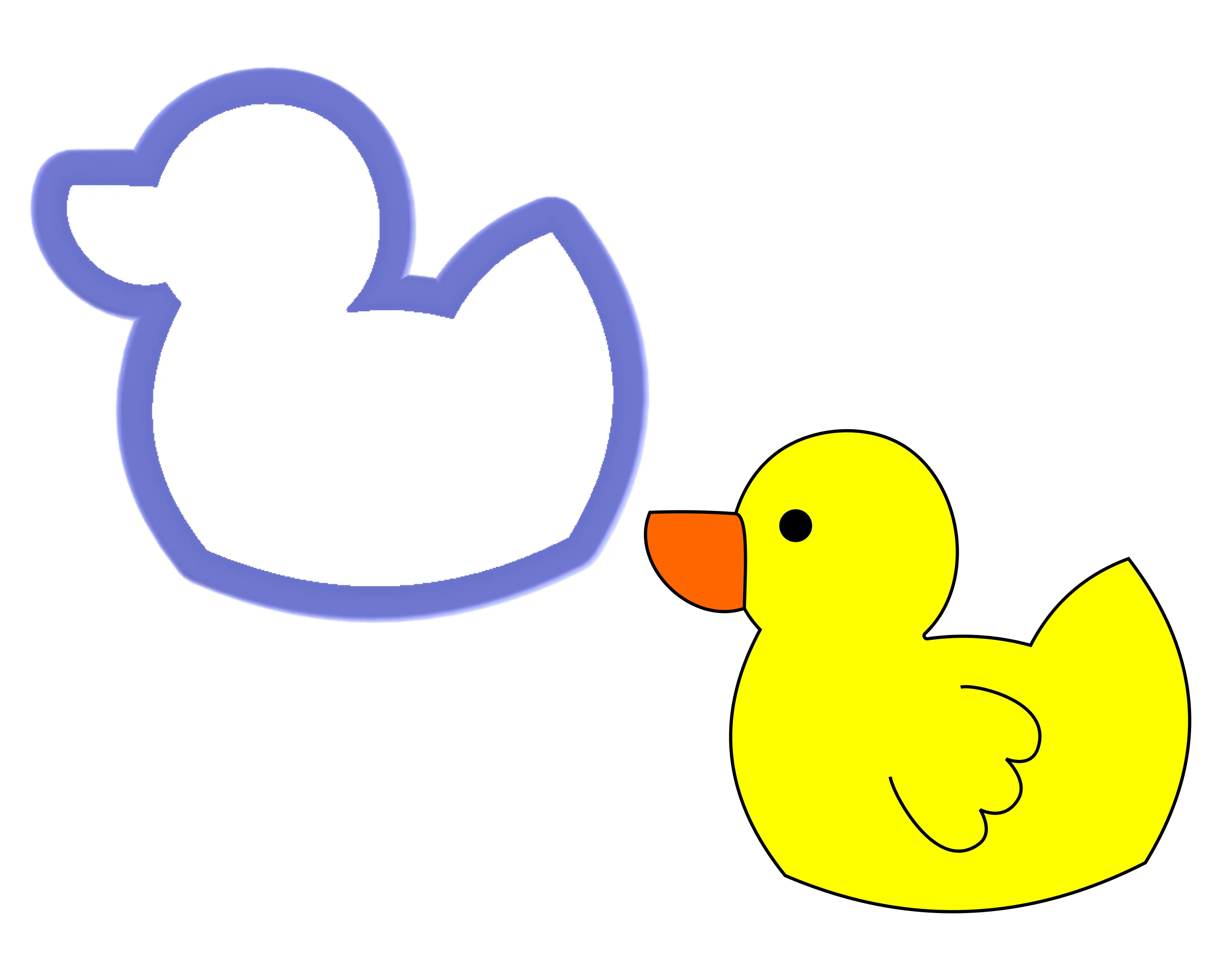 Duck Cookie Cutter