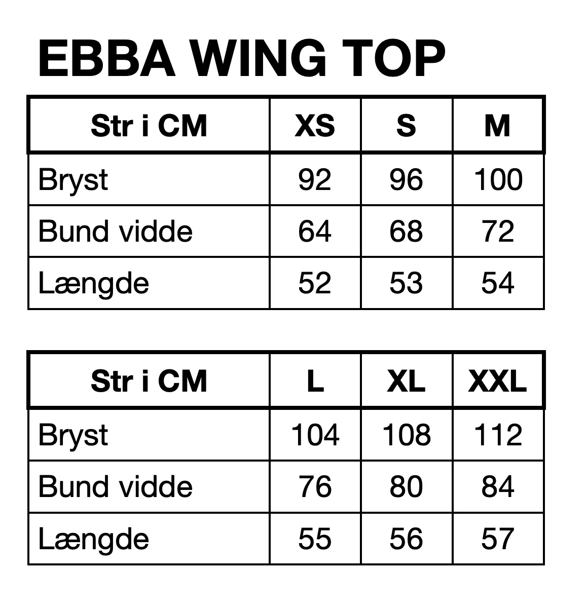 Ebba Wing top - Light Blue