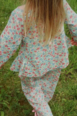 ELIN BOW BLOUSE GOTS - fiola