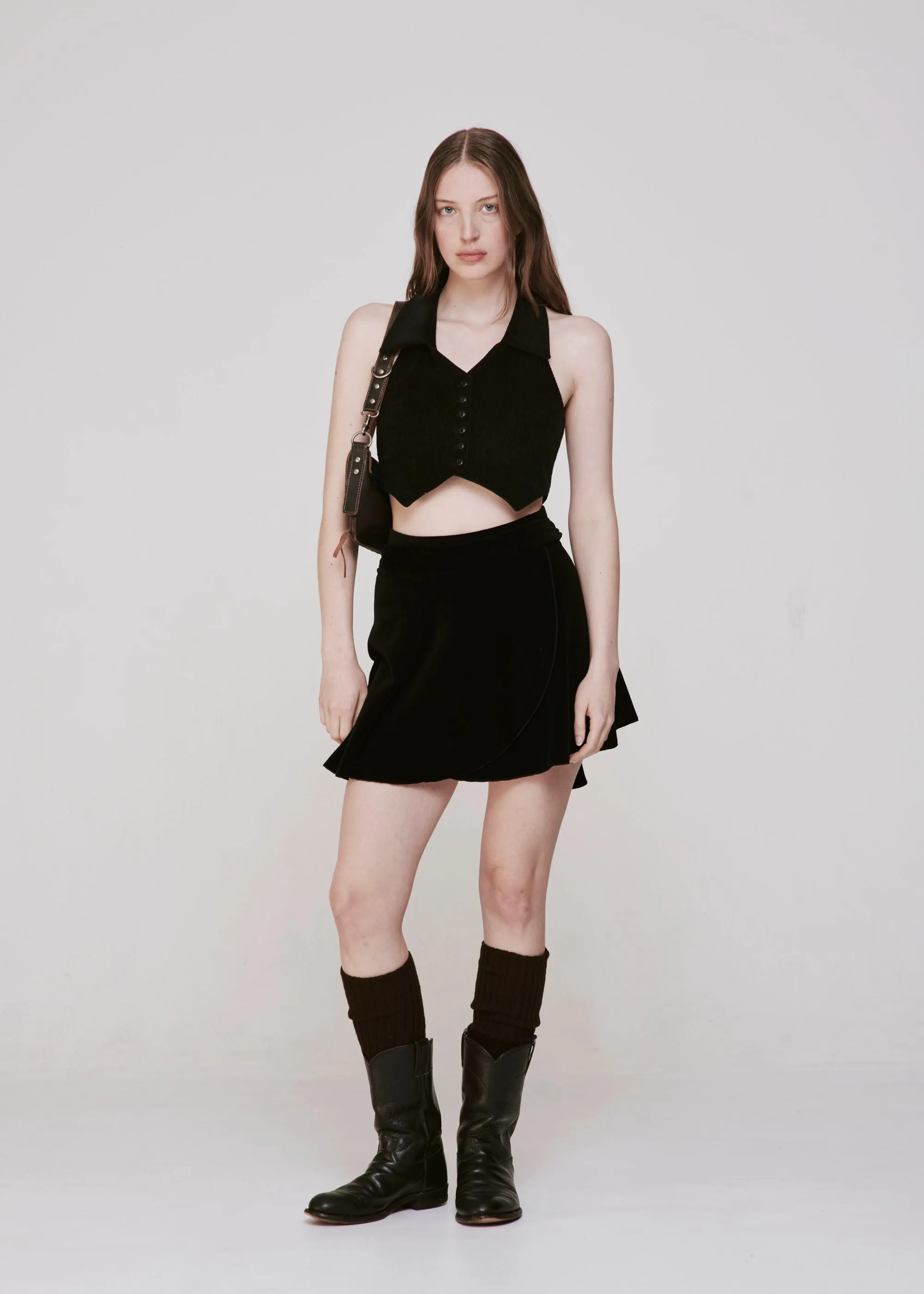 Flourish Vest - Black