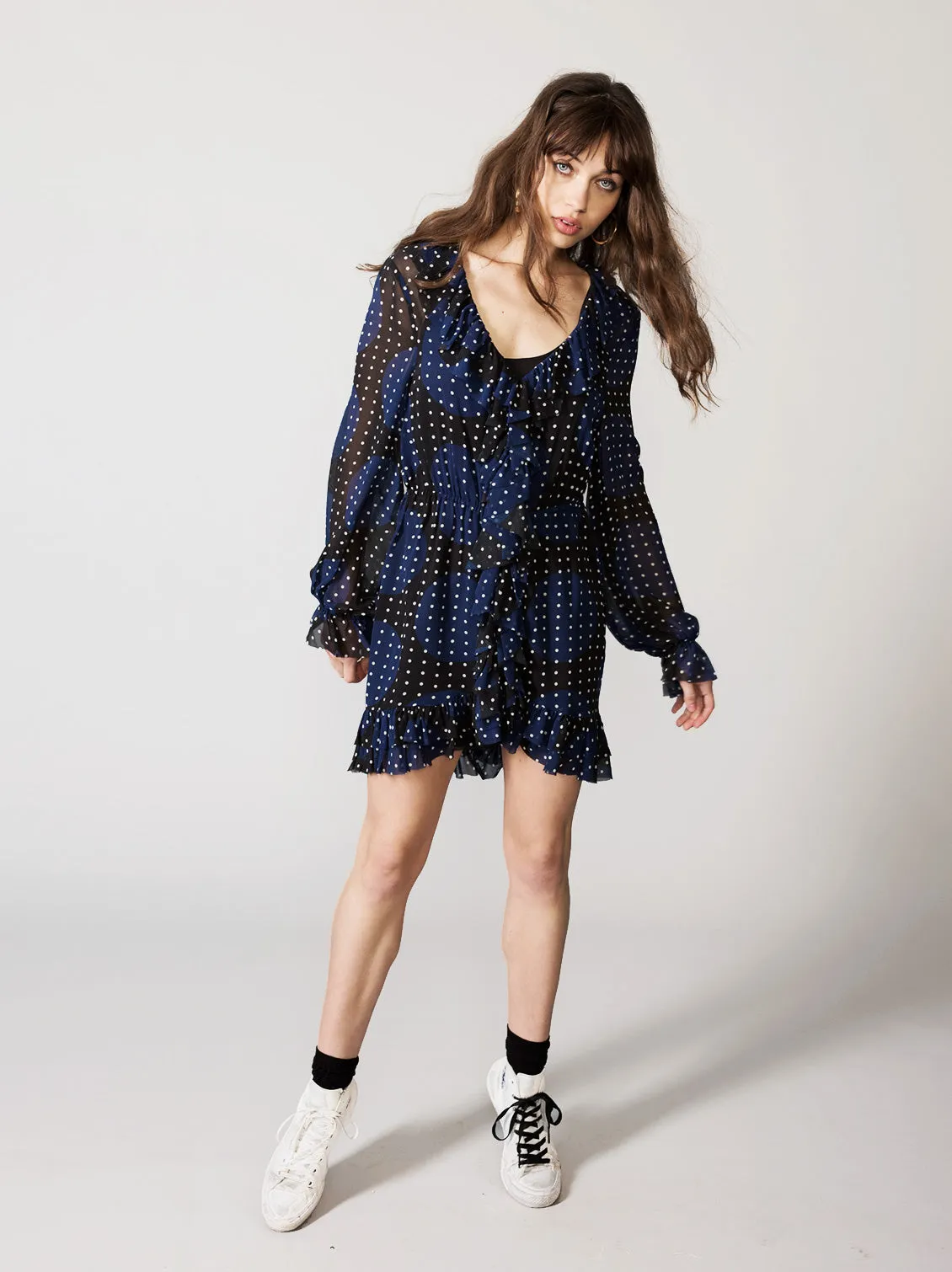 Fool In The Rain Ruffle Mini