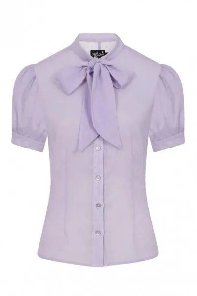 Frilly Sundae Blouse - Lavender -
