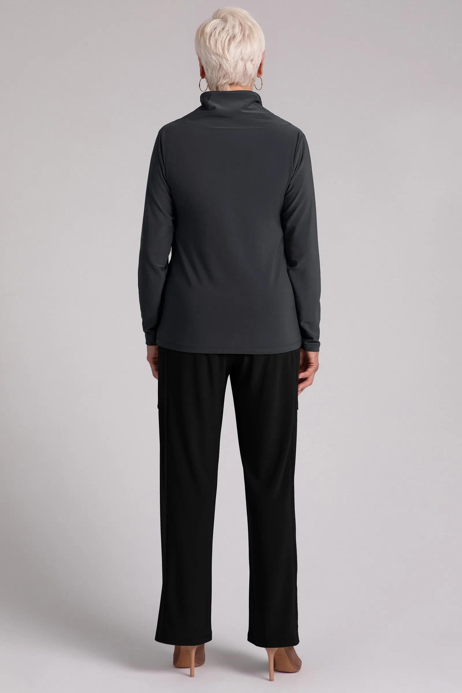Funnel Neck Top