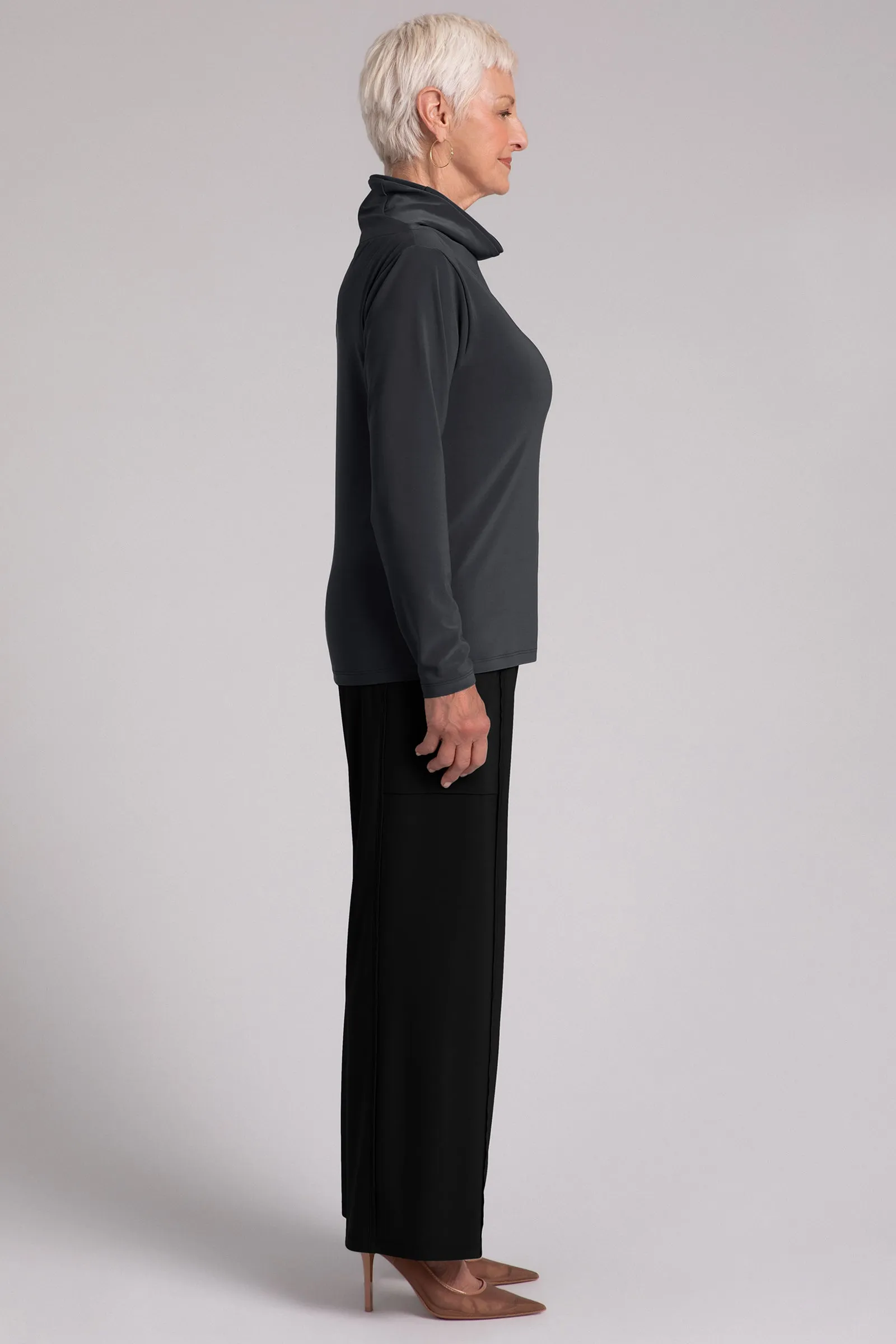 Funnel Neck Top