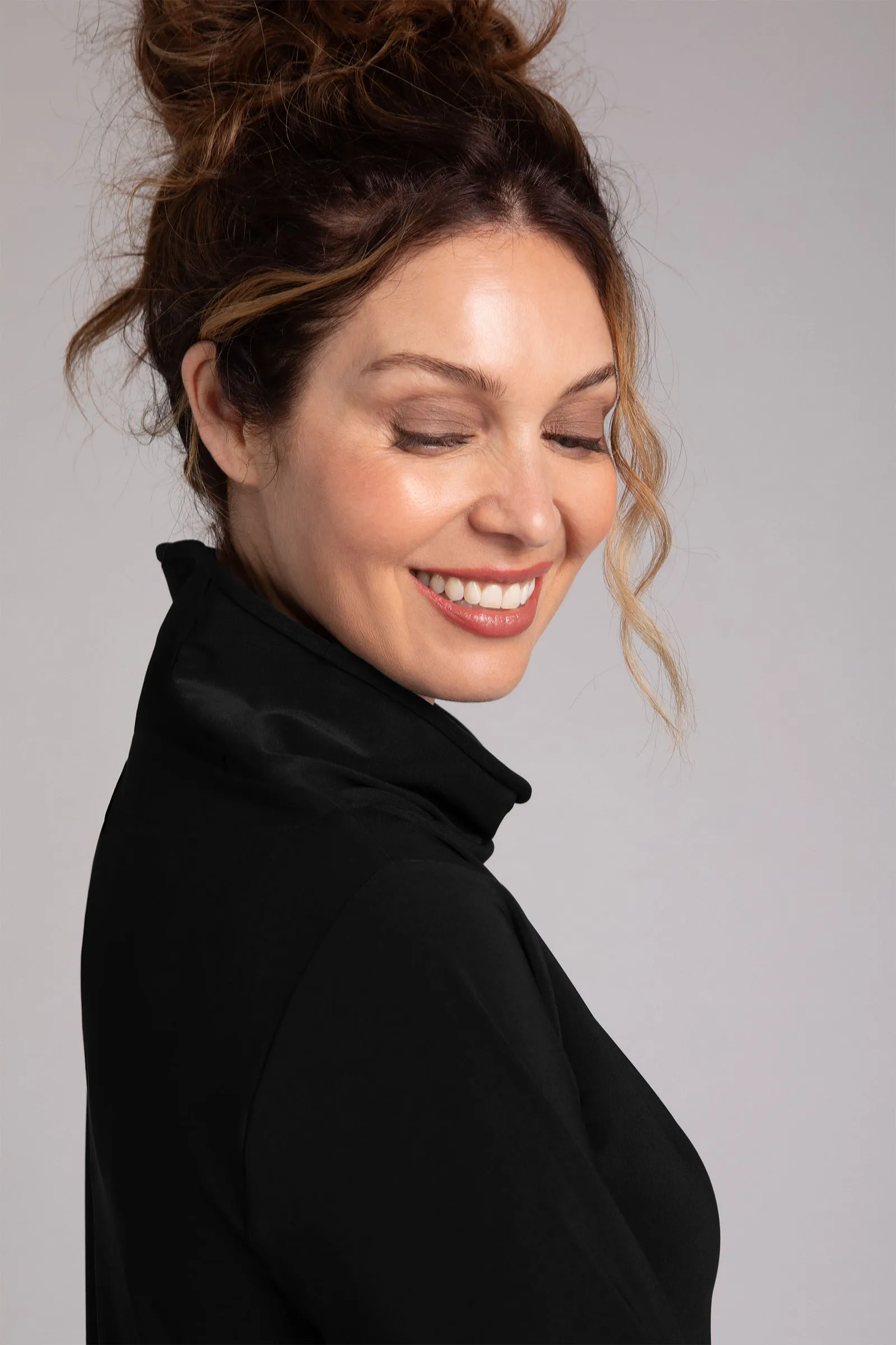 Funnel Neck Top