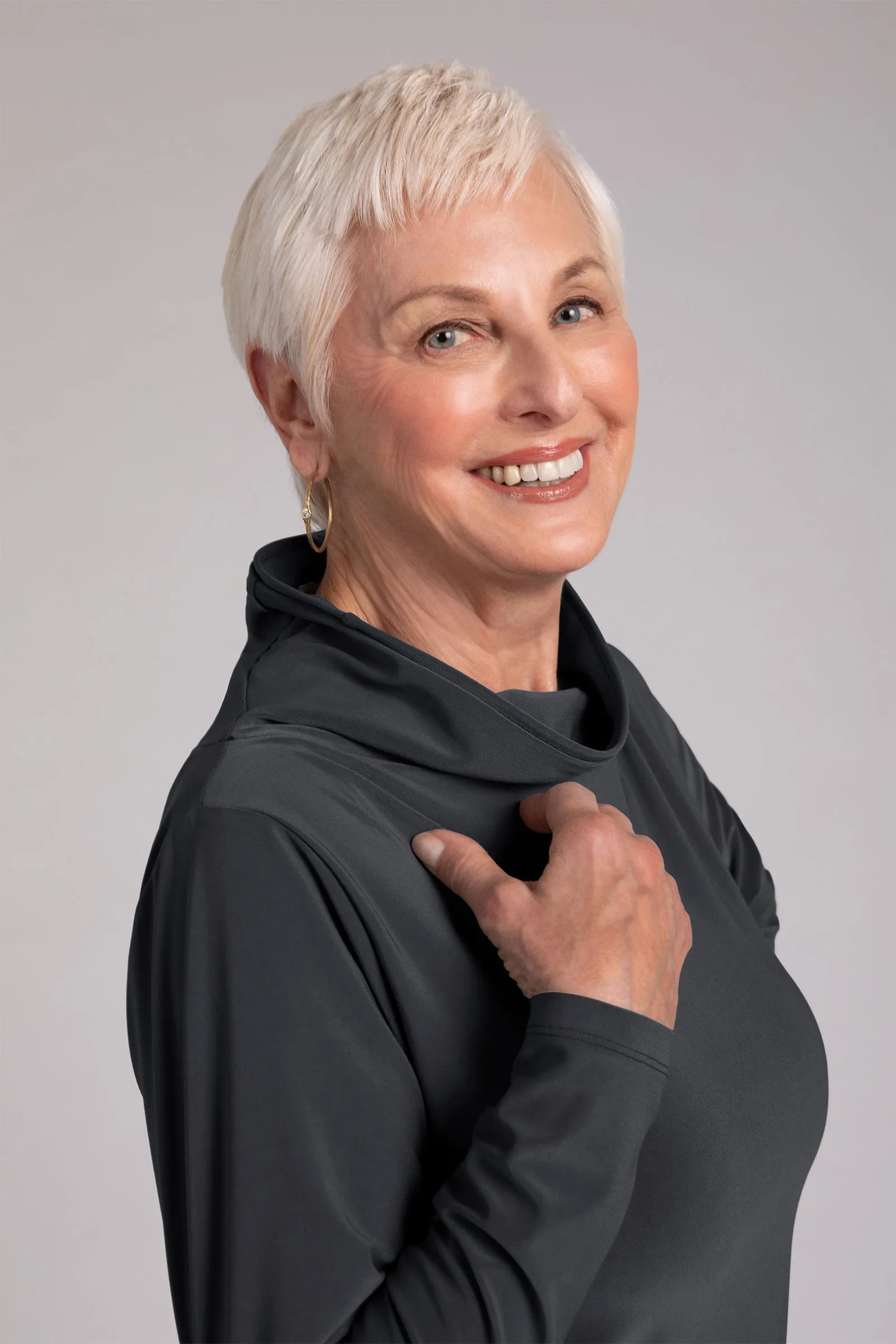 Funnel Neck Top