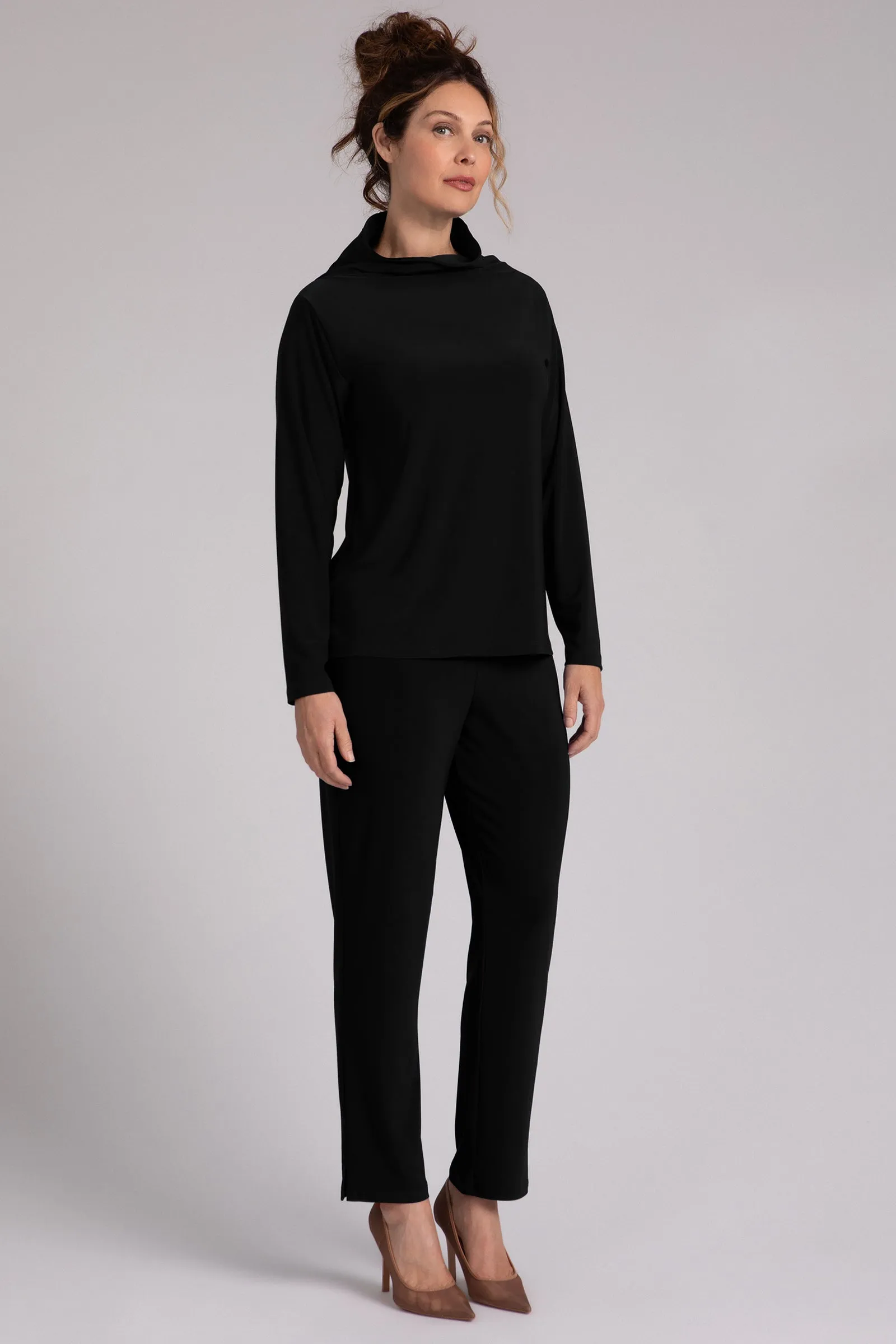 Funnel Neck Top