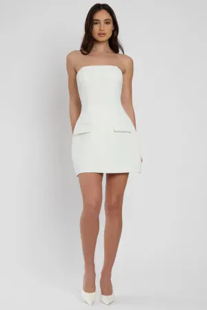 GABRIELLE MINI DRESS - IVORY