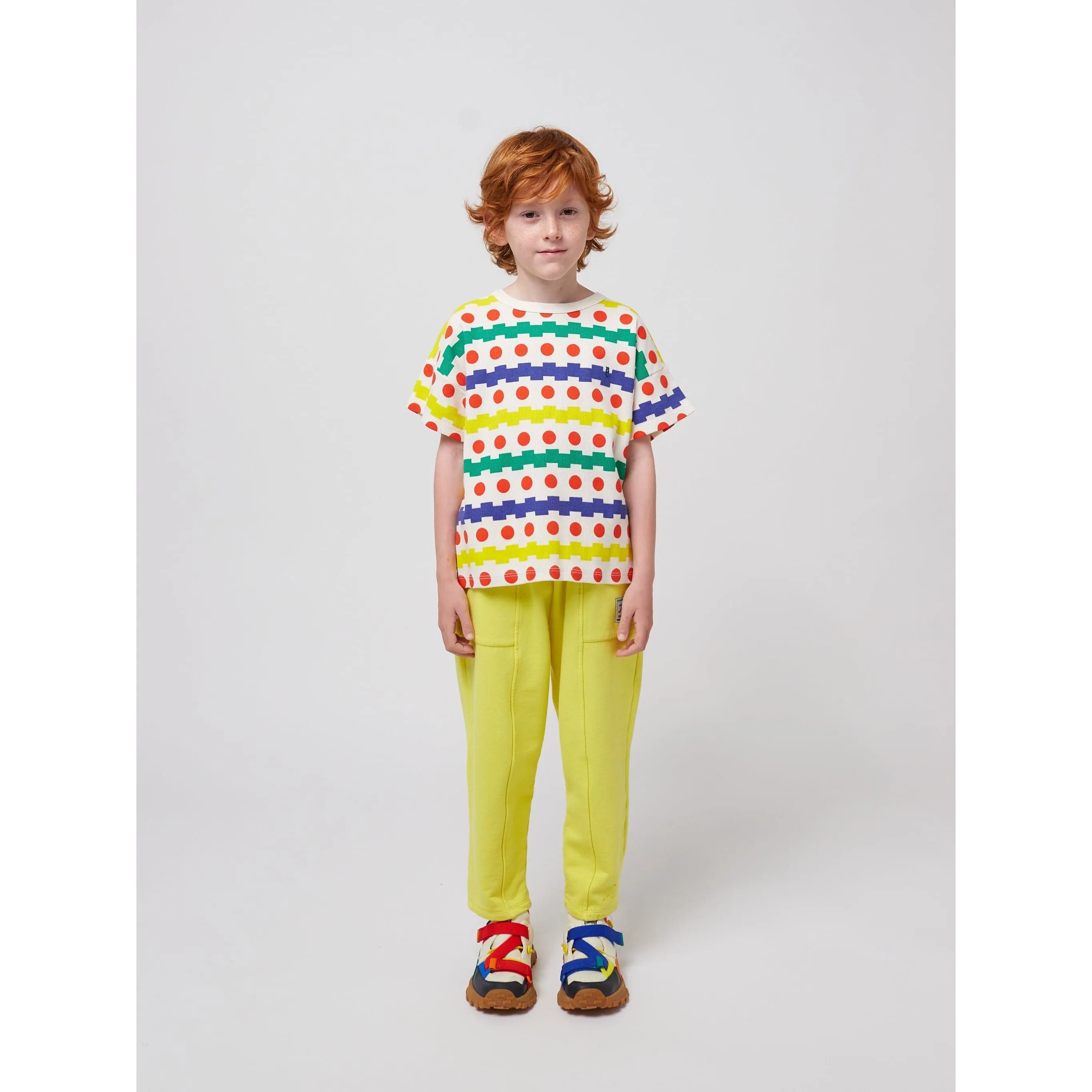 Geometric All Over Waffle T-Shirt