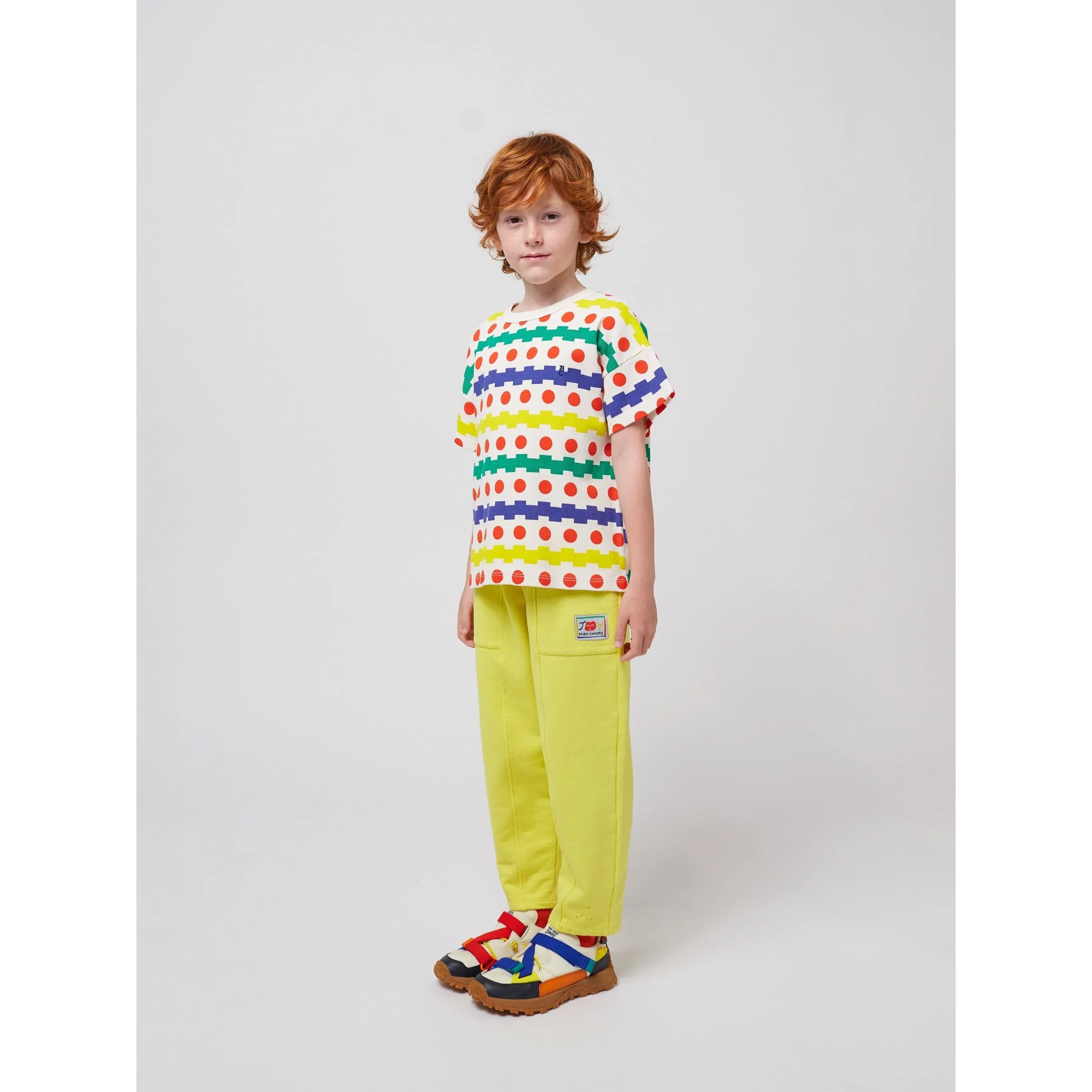 Geometric All Over Waffle T-Shirt