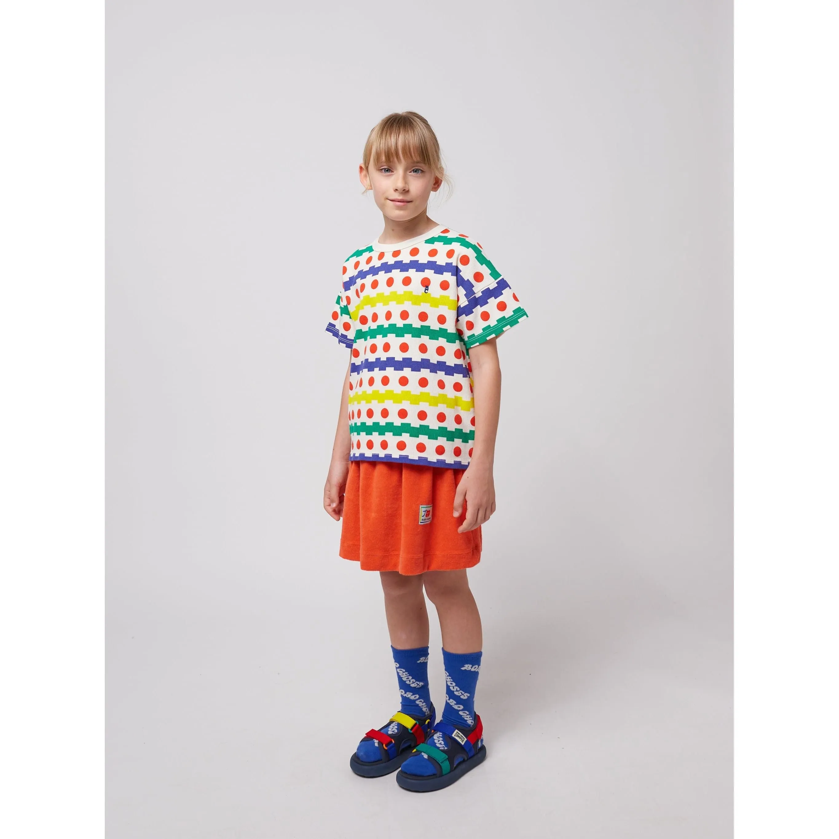 Geometric All Over Waffle T-Shirt