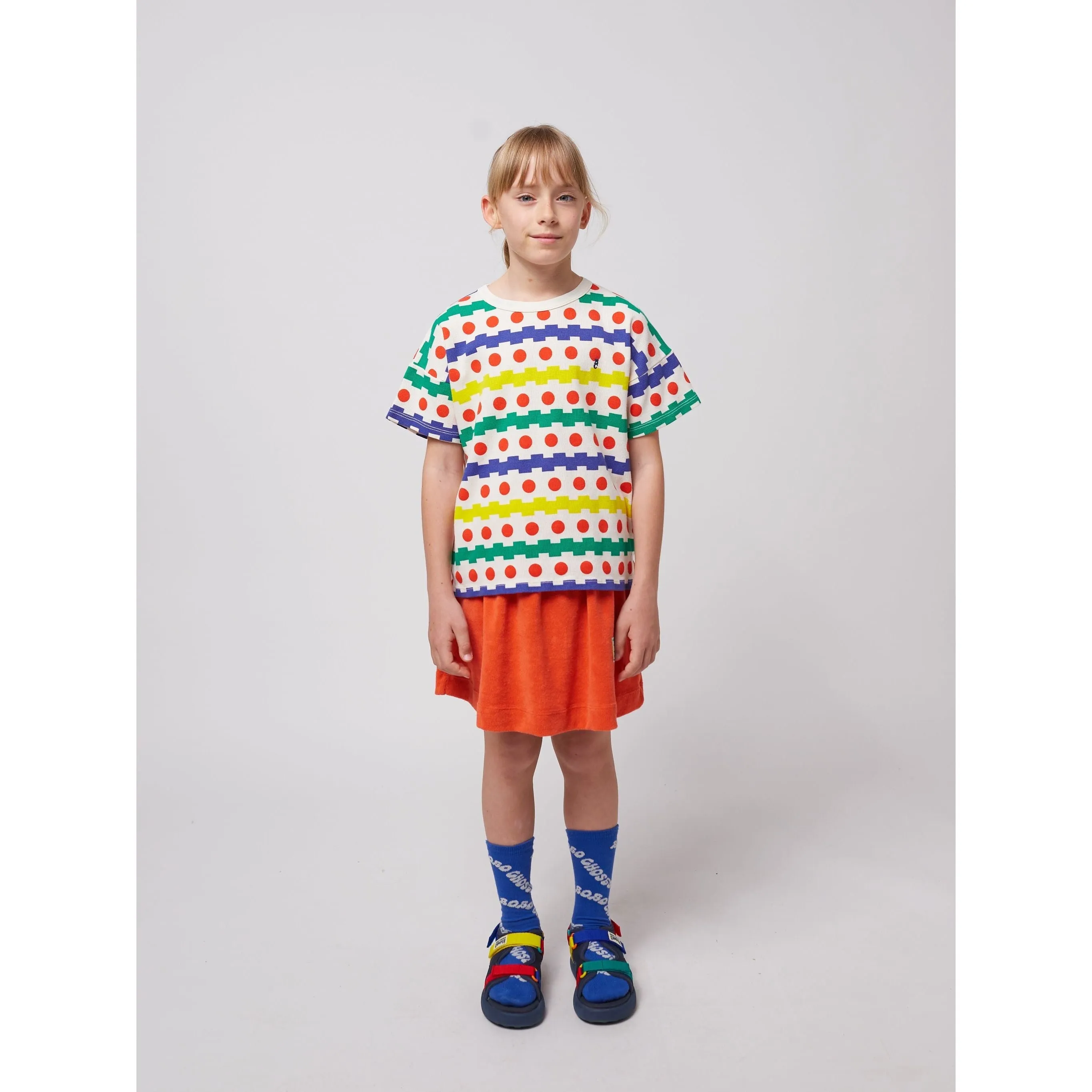 Geometric All Over Waffle T-Shirt