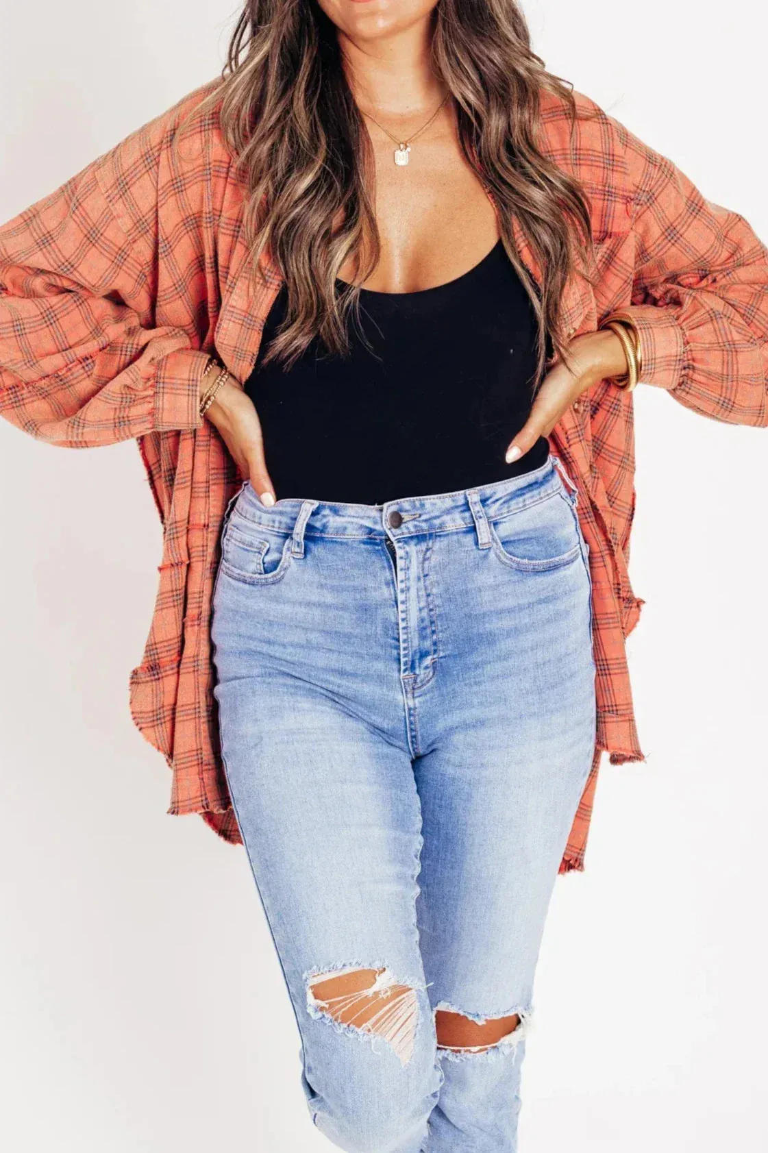 Gerhardina | Oversized washed flannel