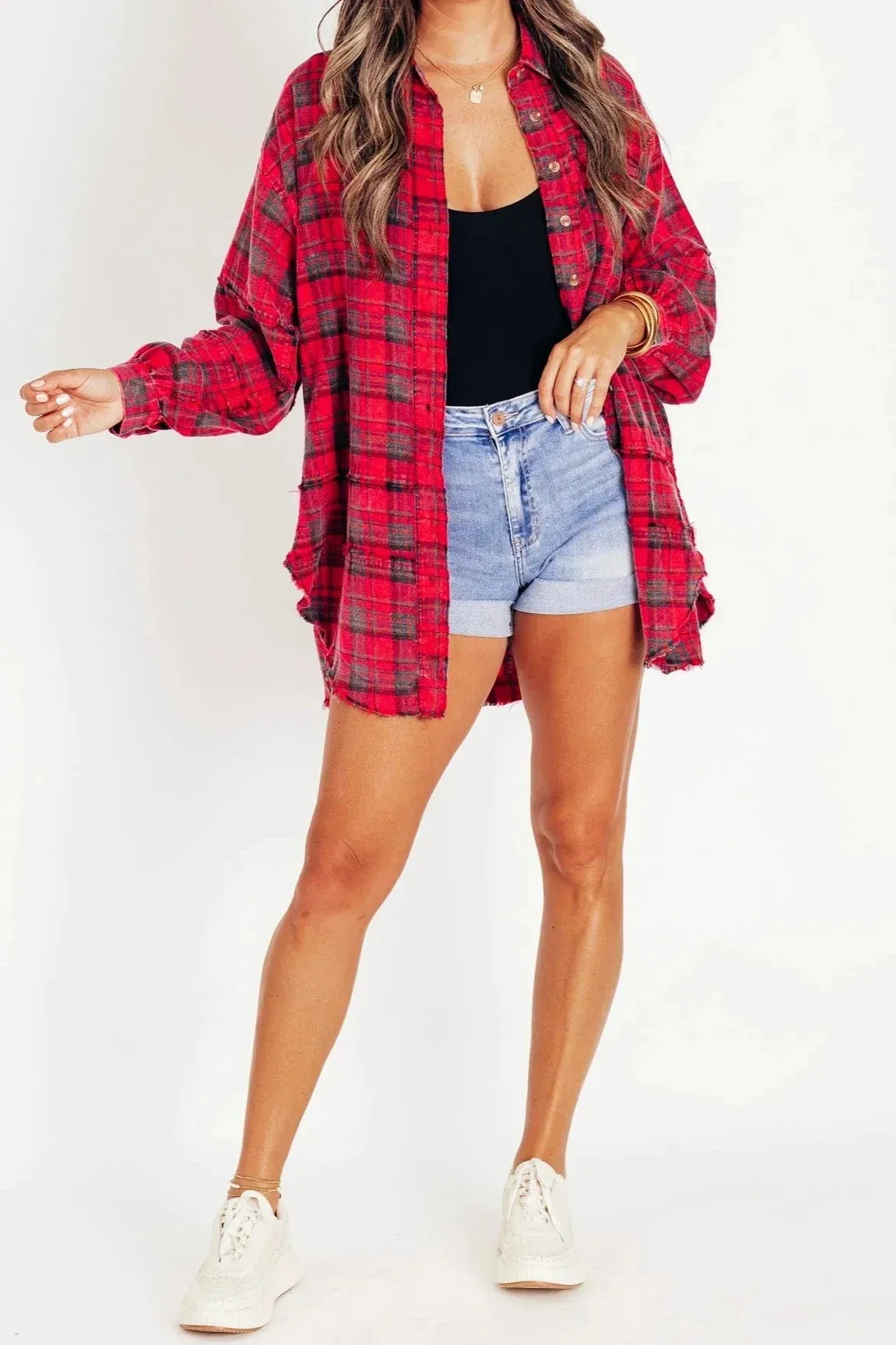 Gerhardina | Oversized washed flannel