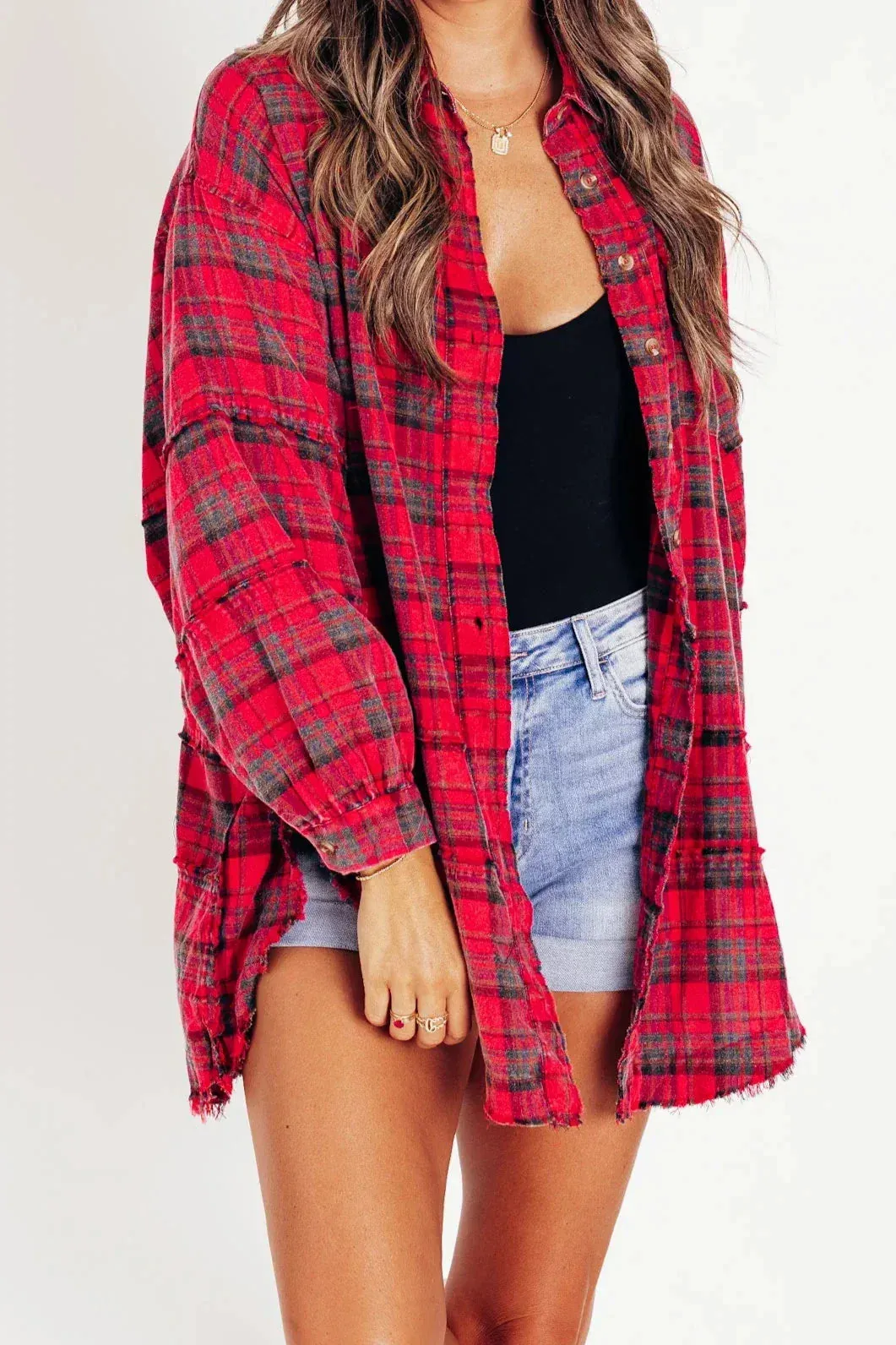 Gerhardina | Oversized washed flannel