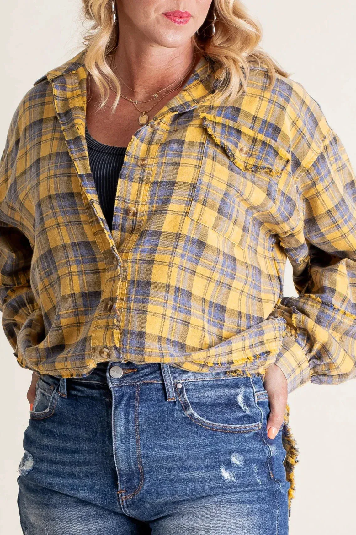 Gerhardina | Oversized washed flannel