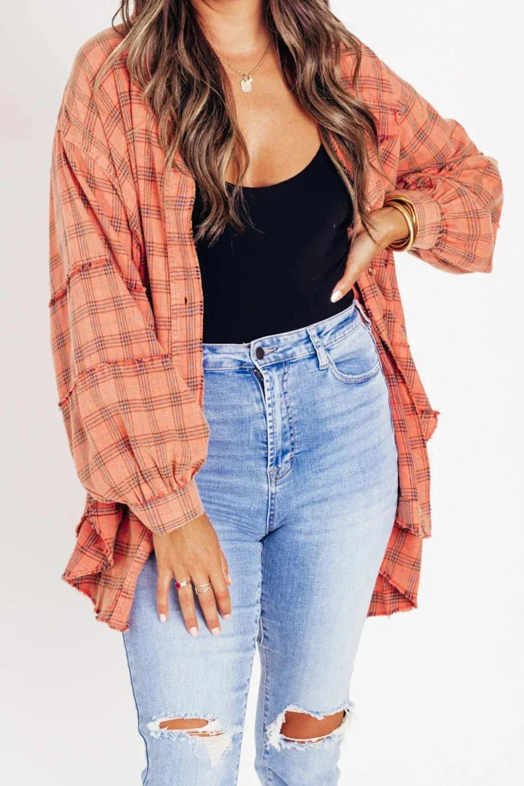 Gerhardina | Oversized washed flannel