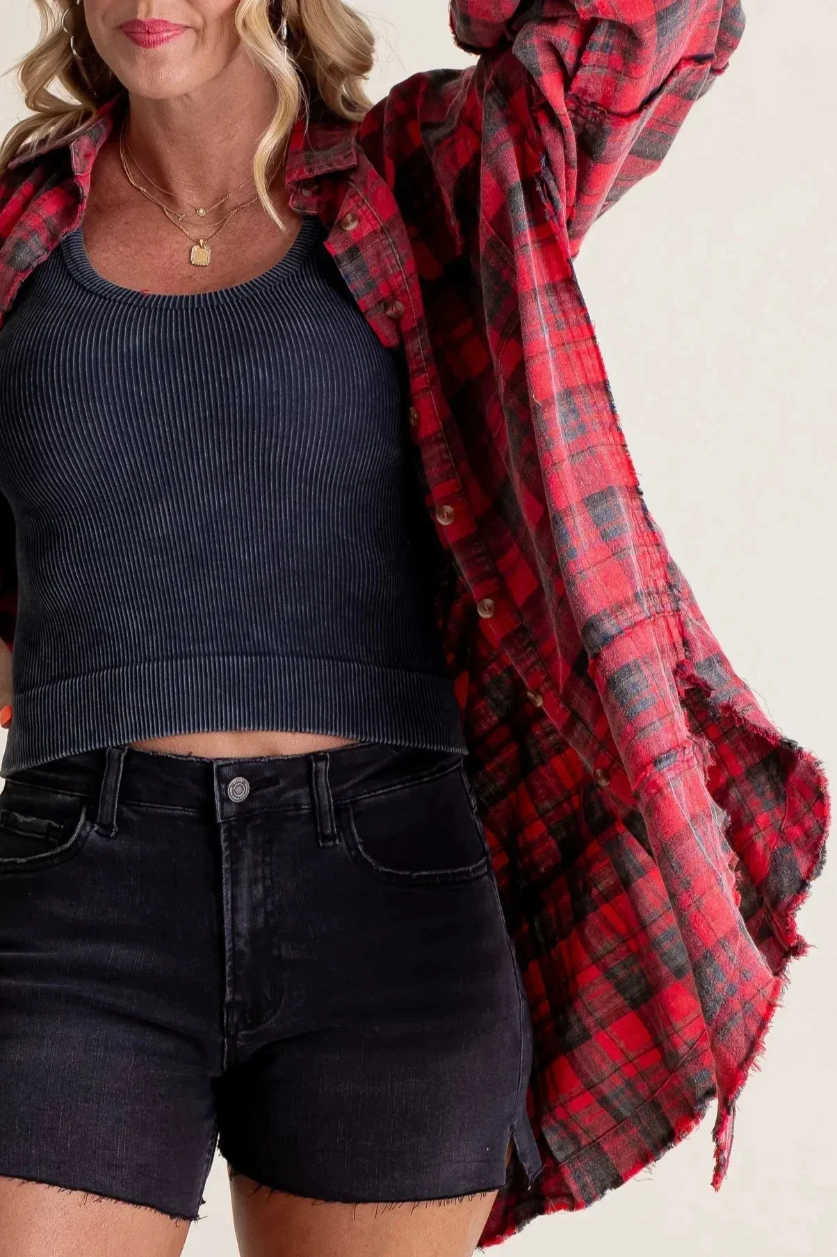 Gerhardina | Oversized washed flannel