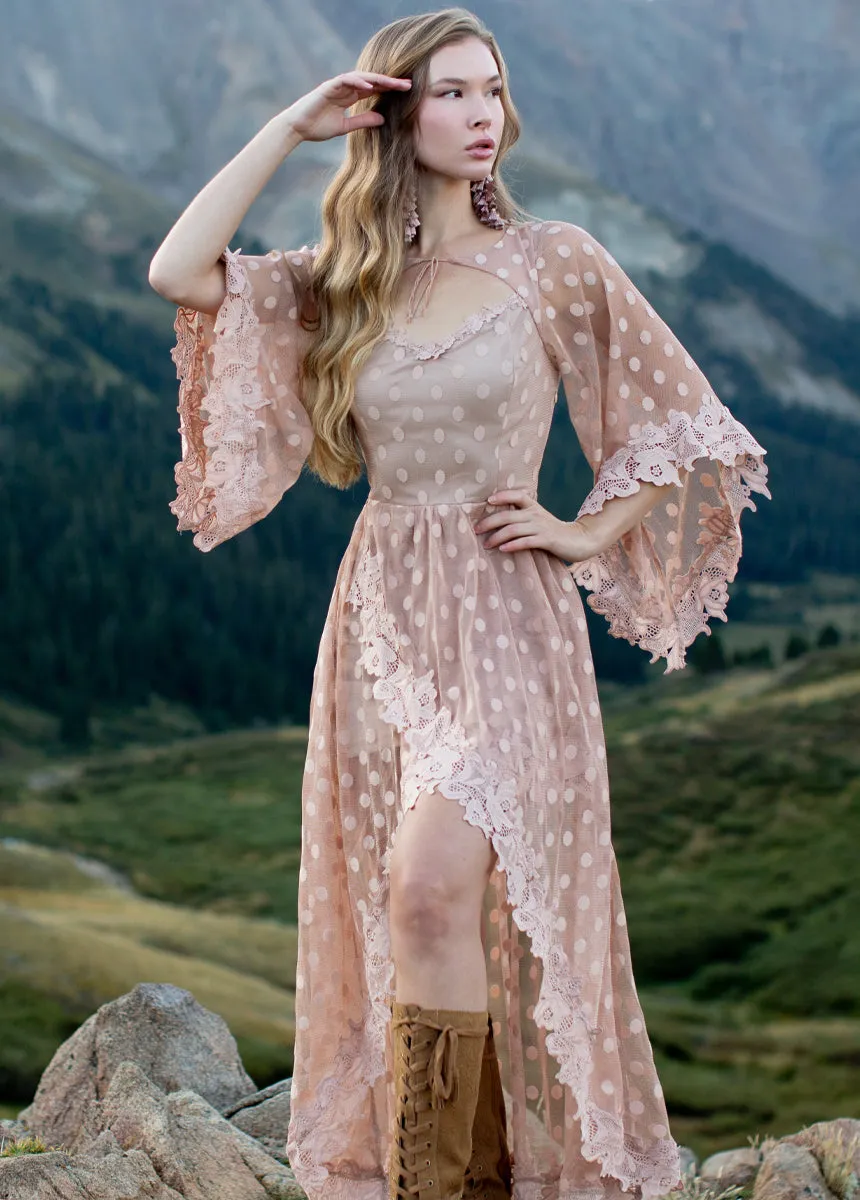 Gigi Dress in Desert Shell