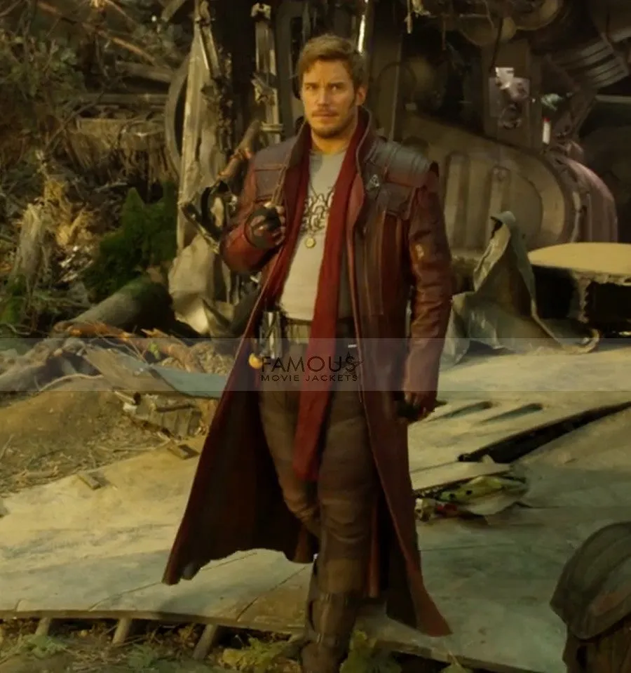Guardians of The Galaxy 2 Chris Pratt Costume Coat