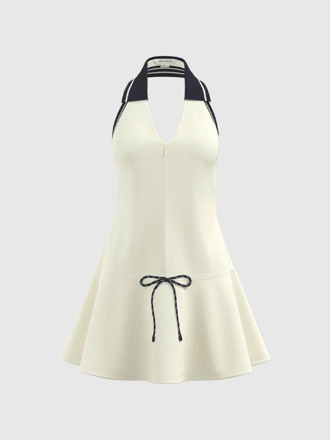 Halter Neck A-Line Dresses