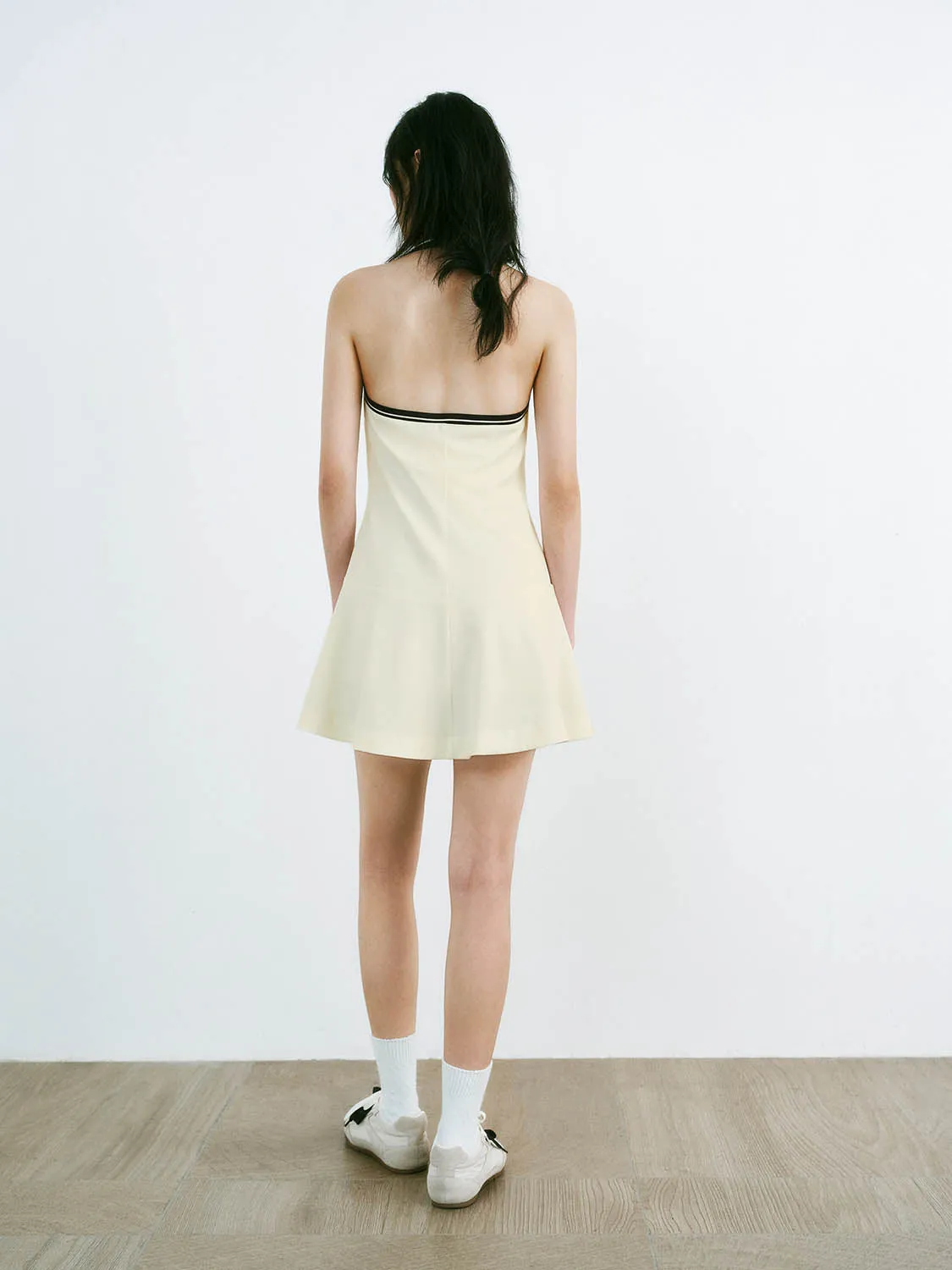 Halter Neck A-Line Dresses
