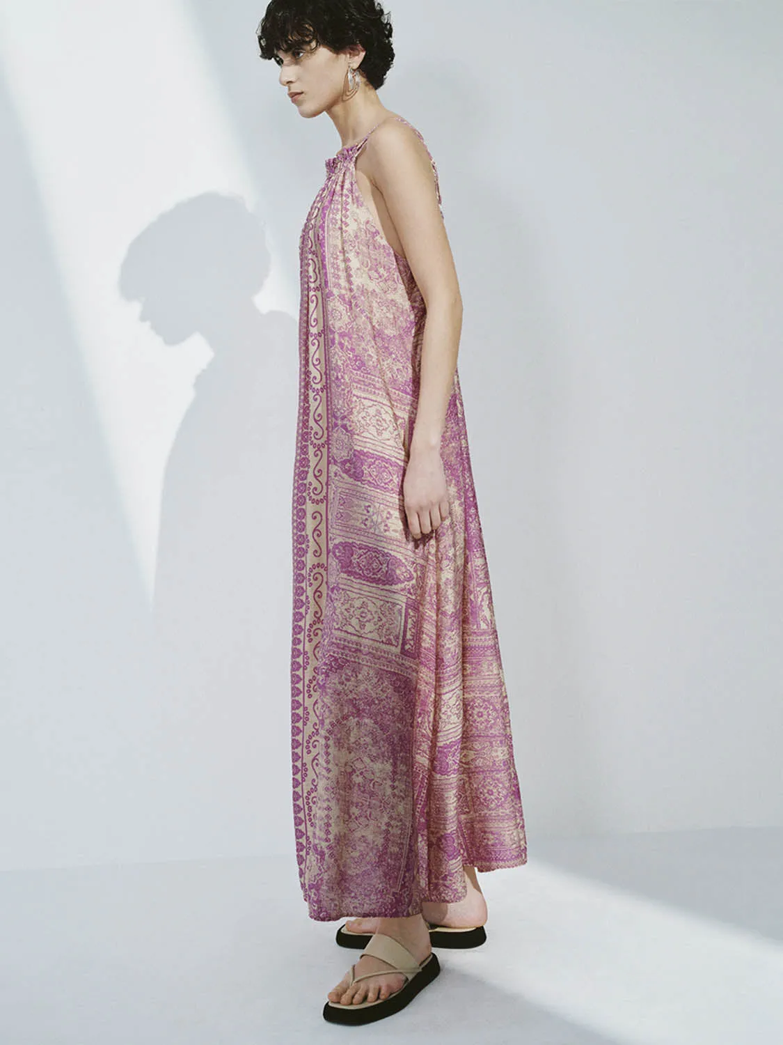 Halter Neck A-Line Dresses