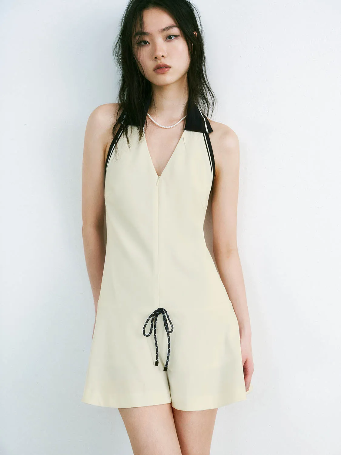 Halter Neck A-Line Dresses