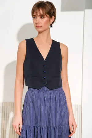 HARMONY VEST BLUE