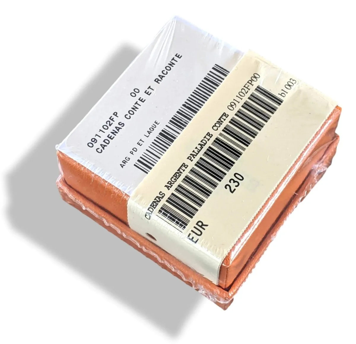 Hermes Silvered CONTE ET RACONTE Cadenas Lock Charm Brand New in Sealed Box!