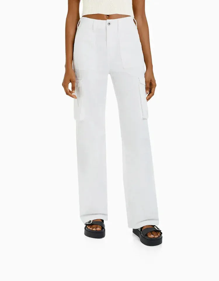 High Waist Cargos for Women