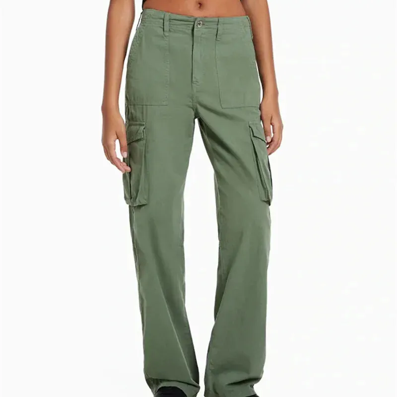 High Waist Cargos for Women