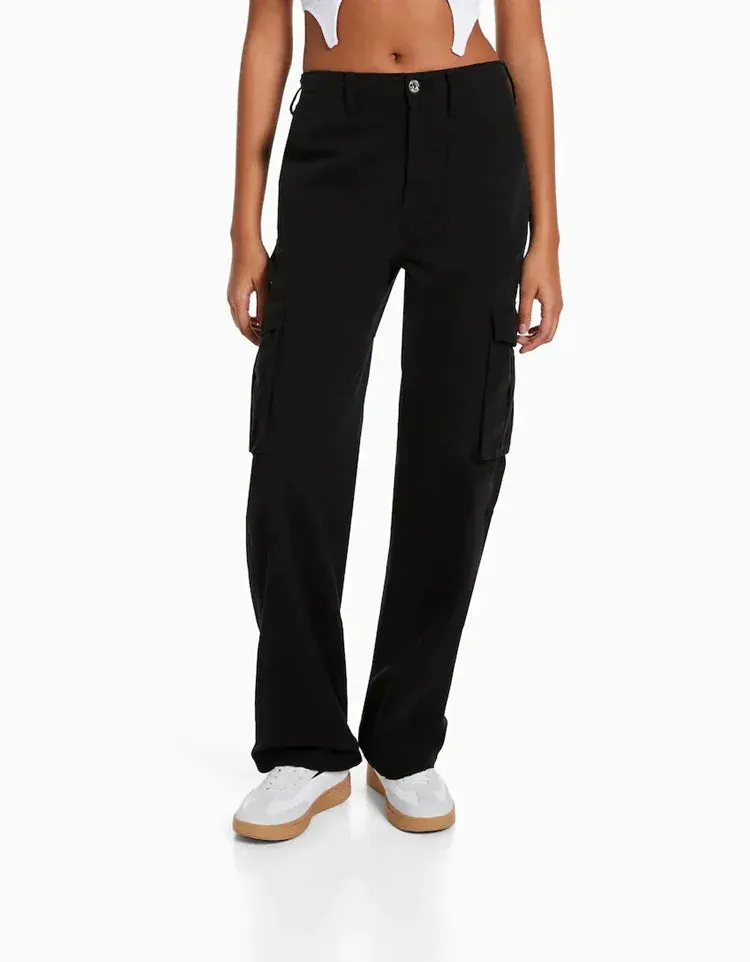 High Waist Cargos for Women
