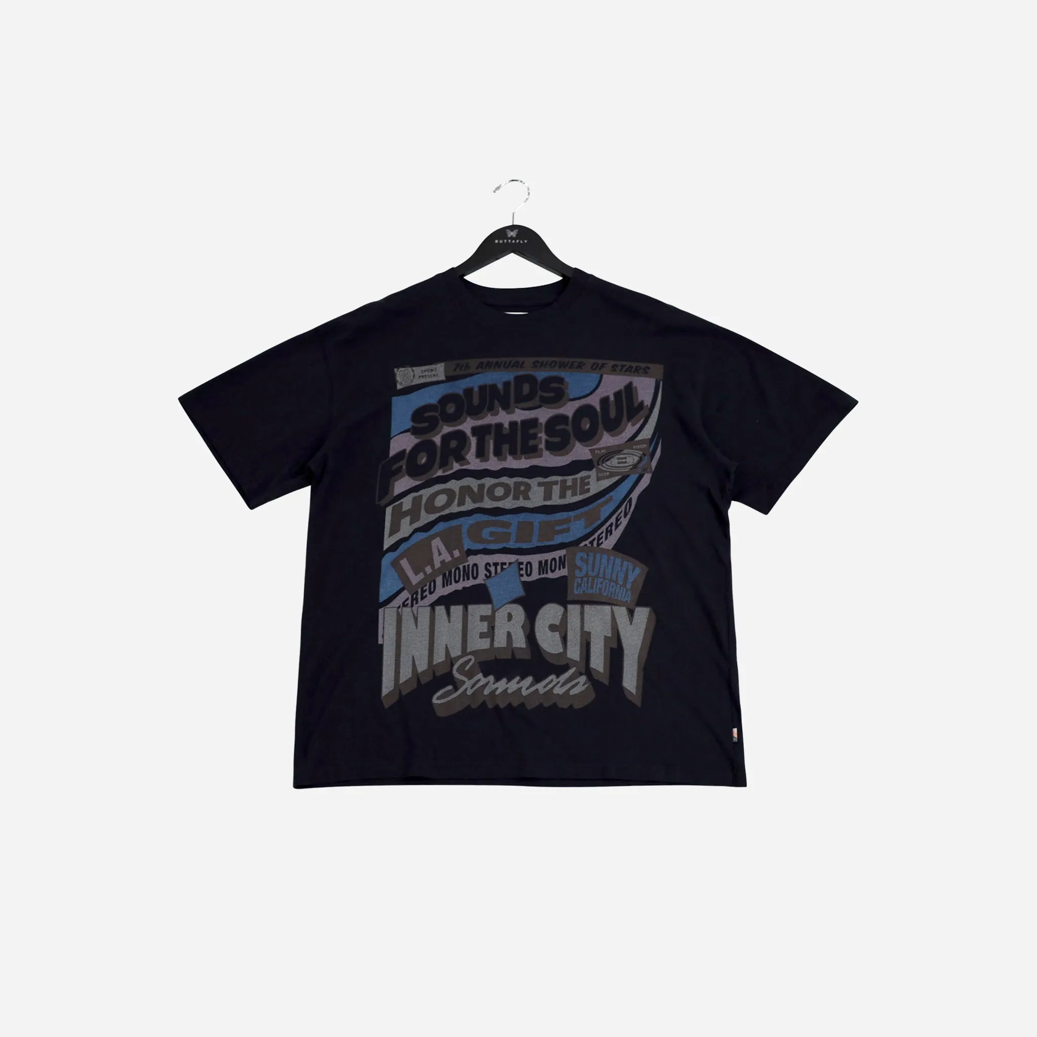 Honor The Gift Sounds For The Soul Tee Black HTG24036