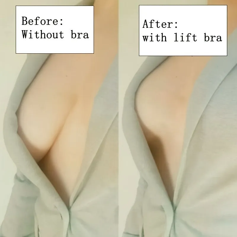 Invisible Lift-Up Breast Stickers for Women - Non-Slip, Reusable, Ideal for Weddings & Everyday