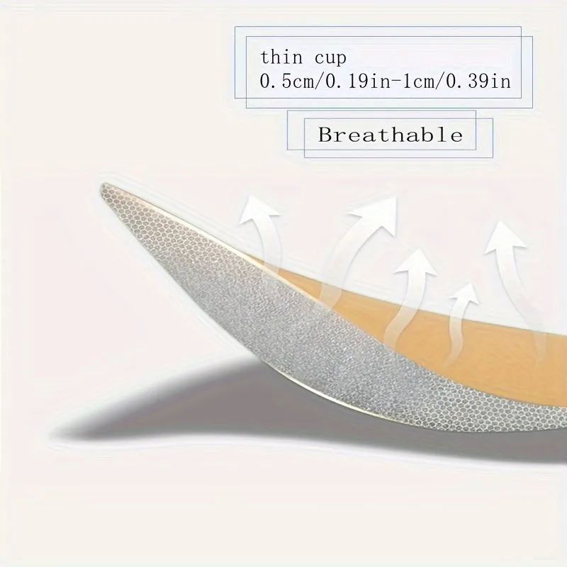 Invisible Lift-Up Breast Stickers for Women - Non-Slip, Reusable, Ideal for Weddings & Everyday