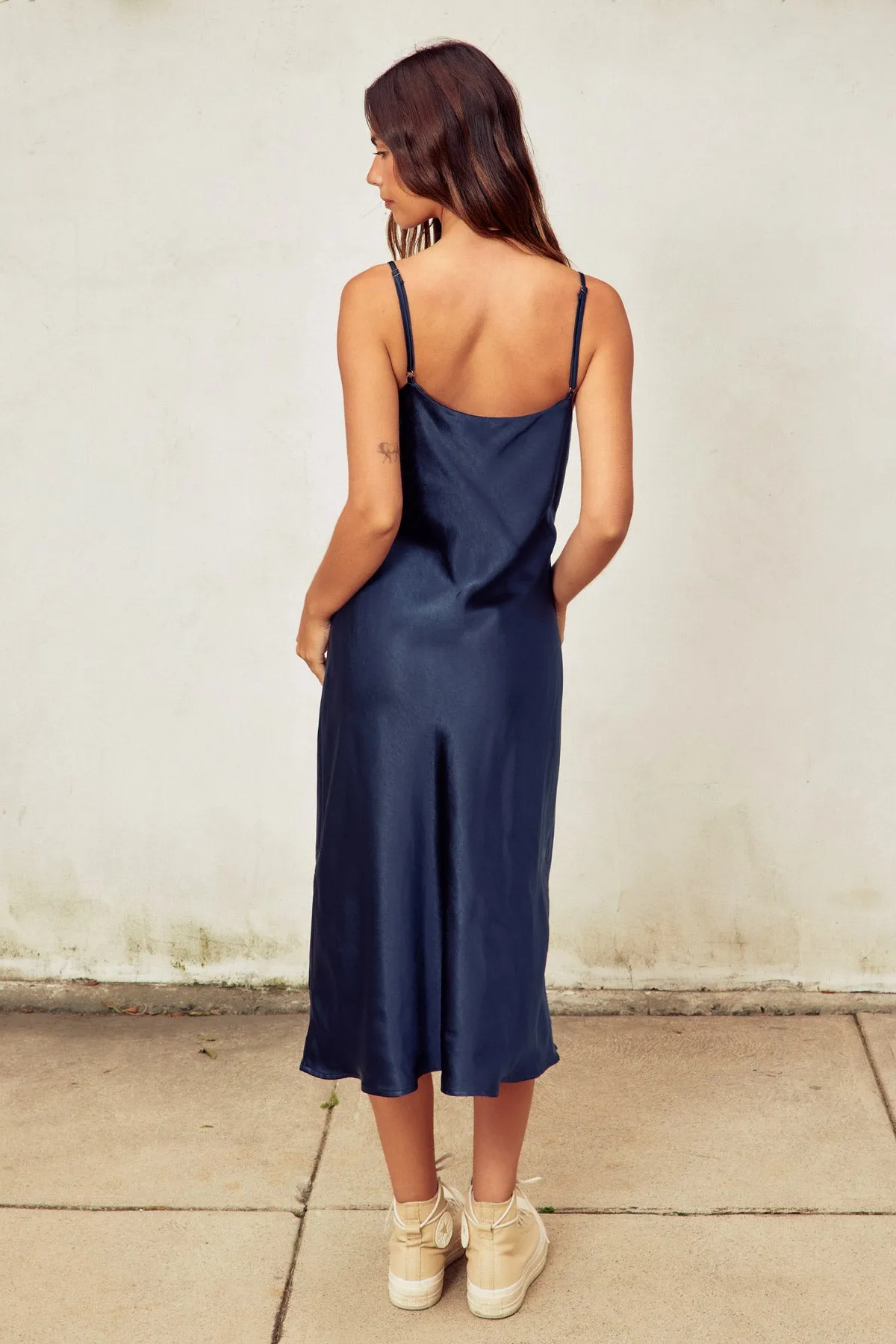 Jamie Satin Slip Dress
