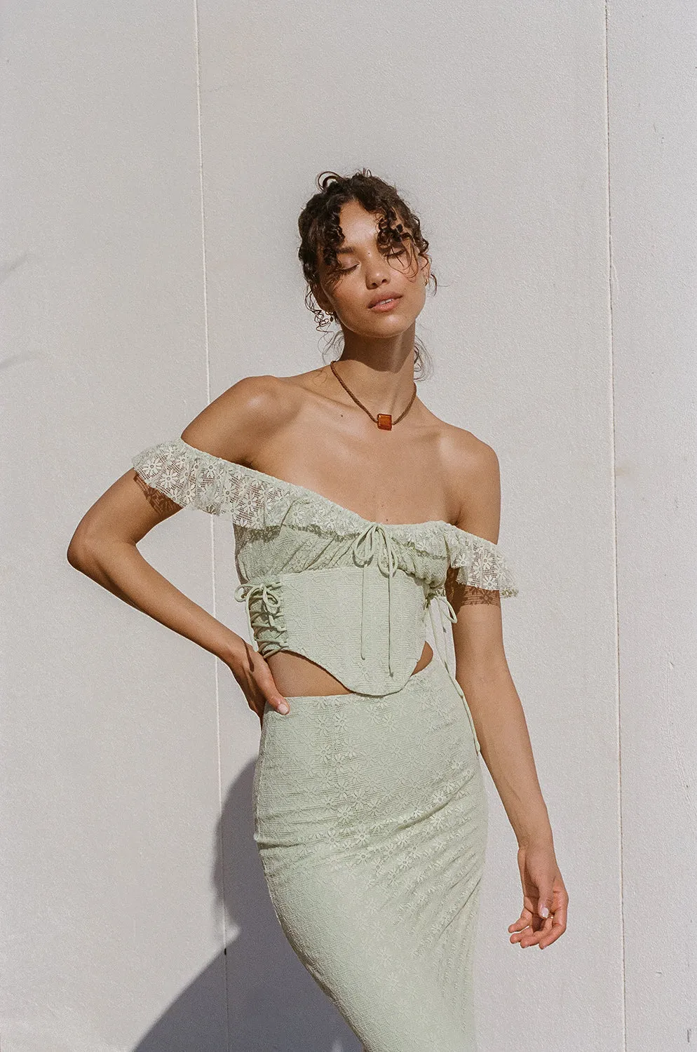 Josa Lace Up Top