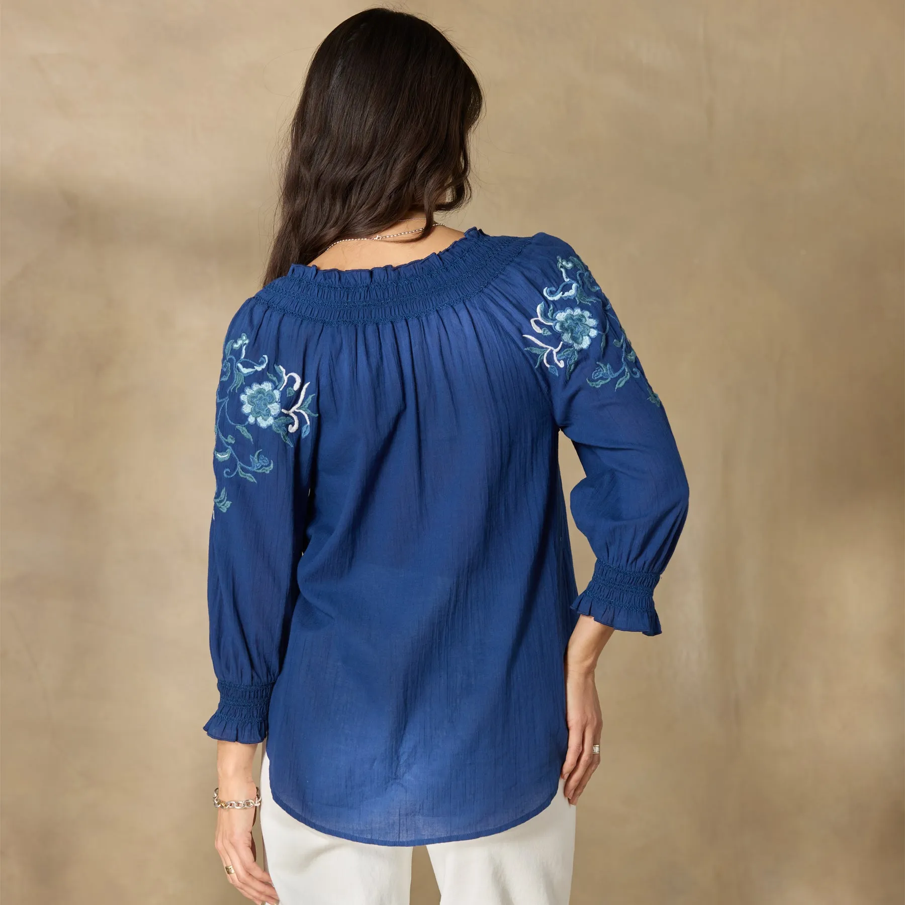 Junco Floral Top