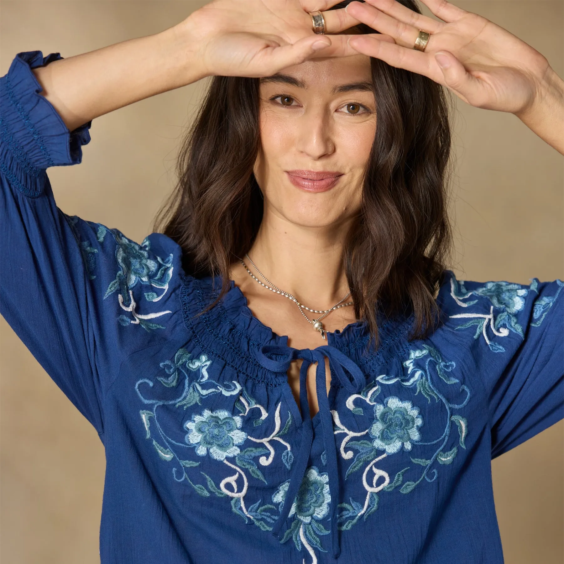 Junco Floral Top