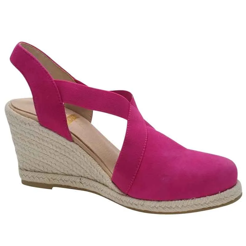 Kate Appleby Hot Pink Wedge Sandal - Llandian