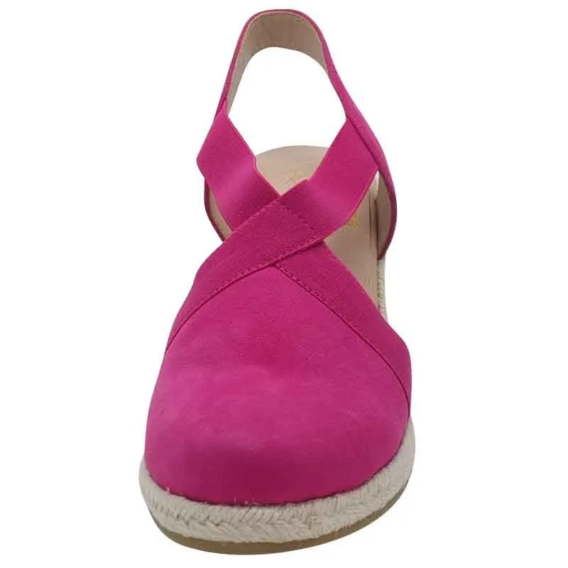 Kate Appleby Hot Pink Wedge Sandal - Llandian