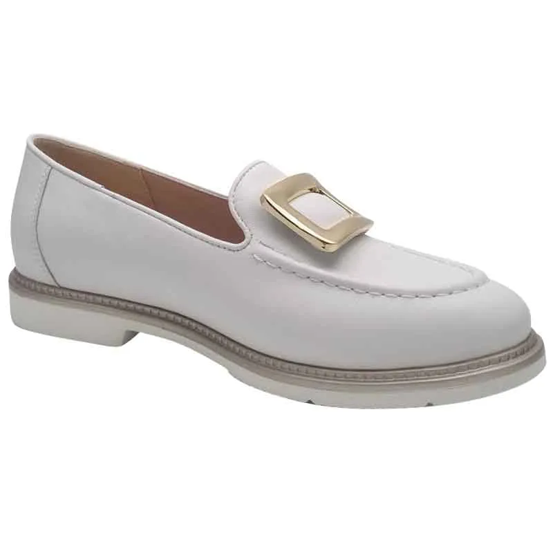 Kate Appleby White Loafer - Croxton