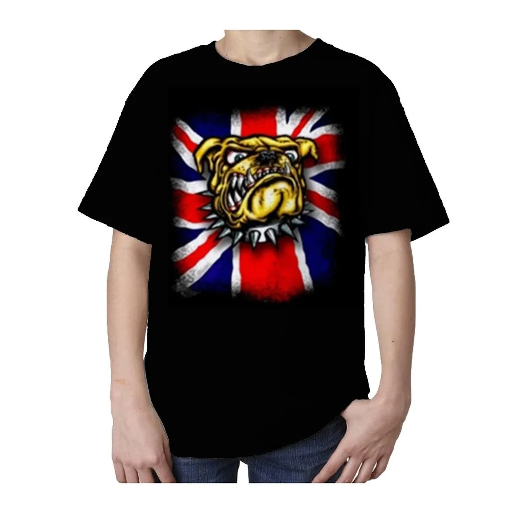 Kids Bulldog T-shirt (Black)