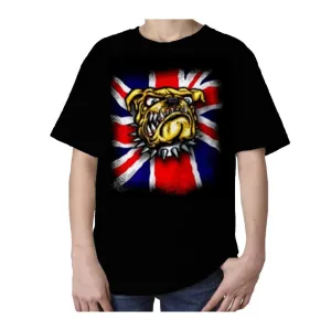 Kids Bulldog T-shirt (Black)