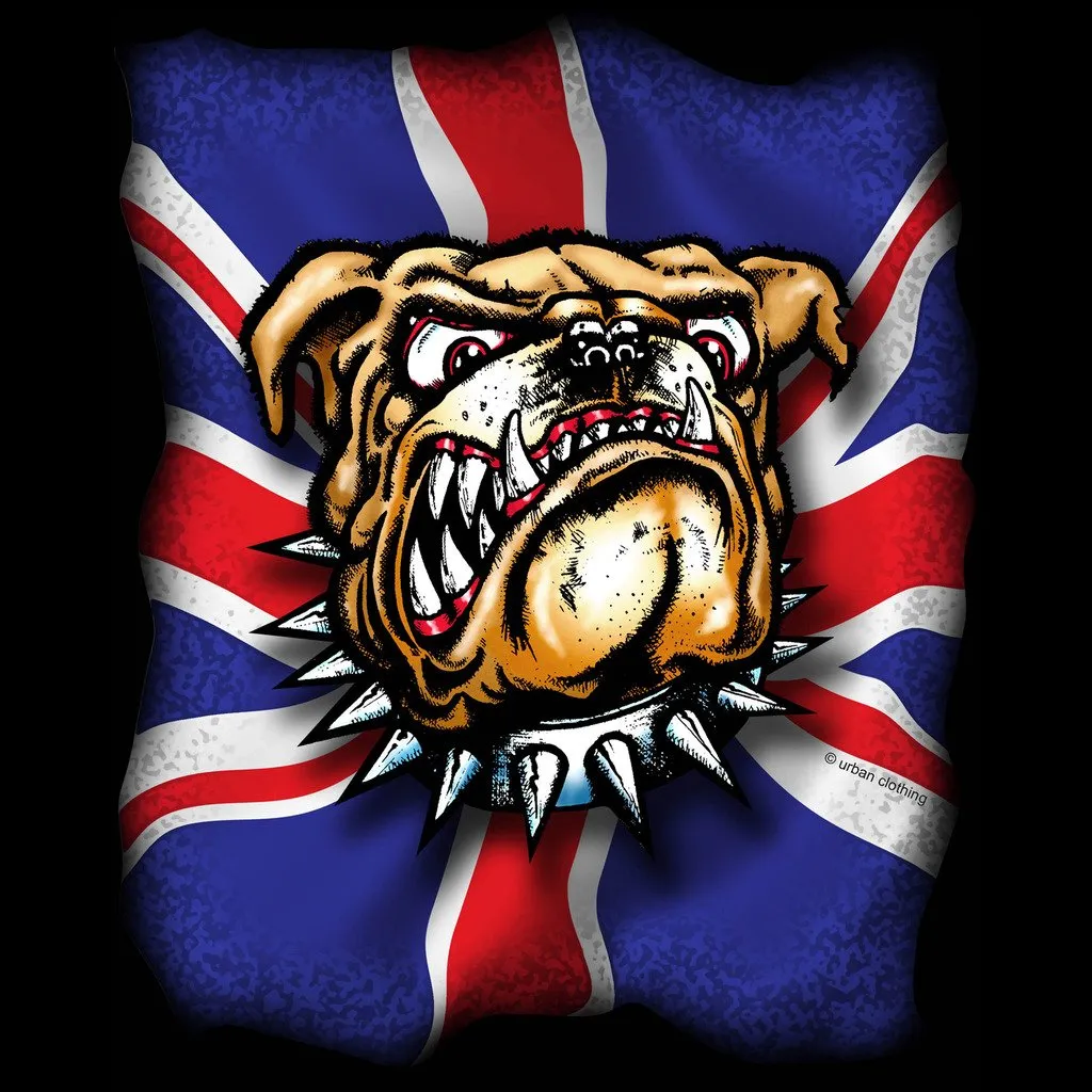 Kids Bulldog T-shirt (Black)