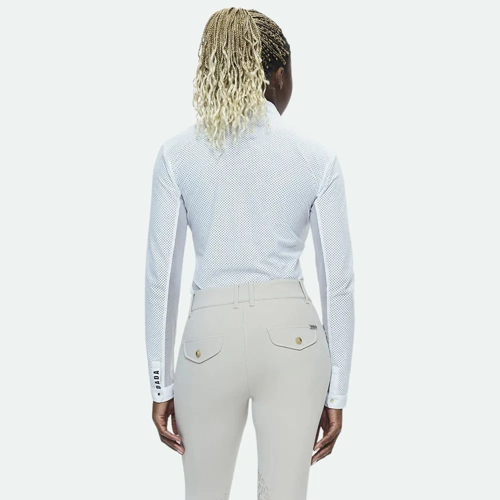 Ladies Pablito Polo Shirt | Long Sleeves | White